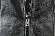 Load image into Gallery viewer, Kuryakyn Leather By River Road Plains Leather Vest Black Womens - Small - Additional View 10