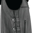 Load image into Gallery viewer, Kuryakyn Leather By River Road Plains Leather Vest Black - Small - Additional View 6