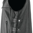 Load image into Gallery viewer, Kuryakyn Leather By River Road Plains Leather Vest Black - Small - Additional View 9