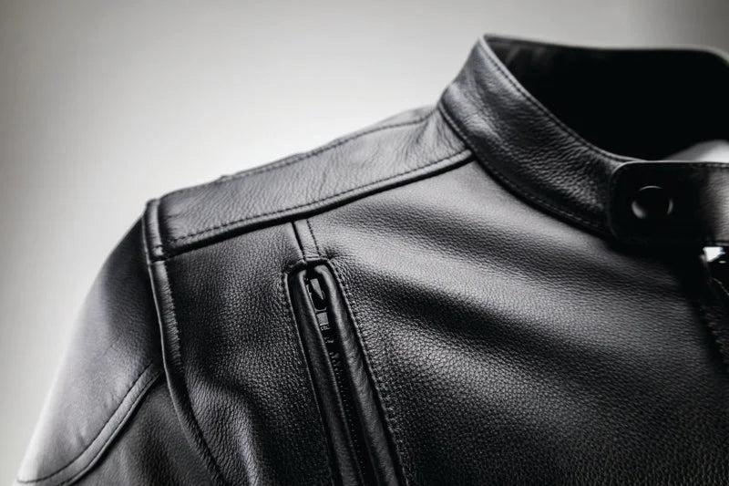 Kuryakyn Leather By River Road Race Leather Jacket Black - Small - Side View