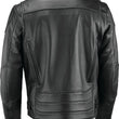 Load image into Gallery viewer, Kuryakyn Leather By River Road Race Leather Jacket Black - Small - Back View