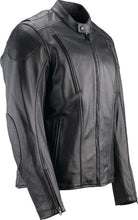 Load image into Gallery viewer, Kuryakyn Leather By River Road Race Leather Jacket Black - Small - Additional View 10