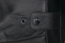 Load image into Gallery viewer, Kuryakyn Leather By River Road Race Leather Jacket Black Womens - Small - Back View