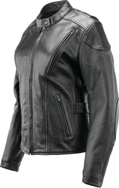 Kuryakyn Leather By River Road Race Leather Jacket Black Womens - Small - Additional View 7
