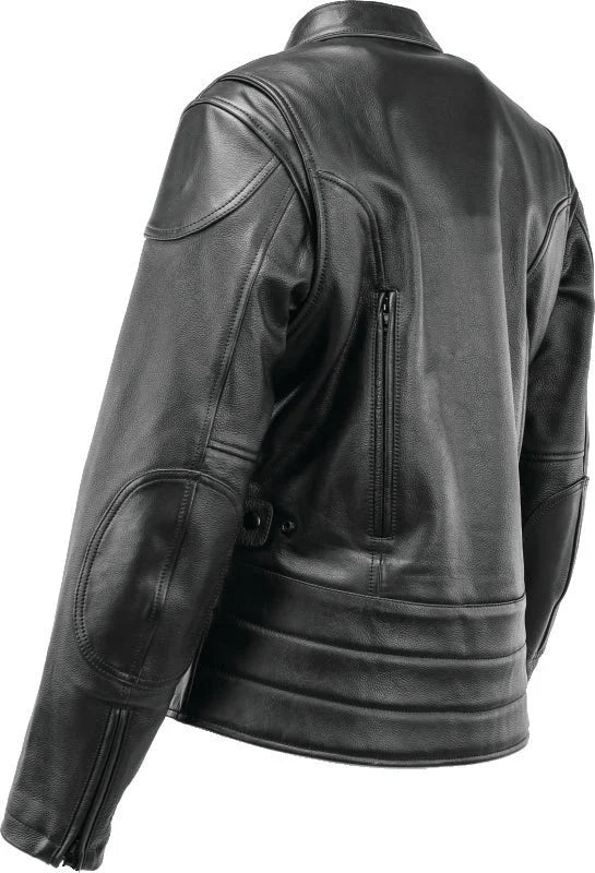Kuryakyn Leather By River Road Race Leather Jacket Black Womens - Small - Additional View 9