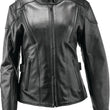 Load image into Gallery viewer, Kuryakyn Leather By River Road Race Leather Jacket Black Womens - XL