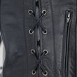 Load image into Gallery viewer, Kuryakyn Leather By River Road Sapphire Leather Vest Black Womens - Small - Additional View 5