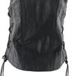 Load image into Gallery viewer, Kuryakyn Leather By River Road Sapphire Leather Vest Black Womens - Small - Additional View 8