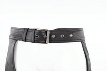 Load image into Gallery viewer, Kuryakyn Leather By River Road Sierra Leather Chaps Black Womens - Small - Back View