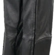 Load image into Gallery viewer, Kuryakyn Leather By River Road Sierra Leather Chaps Black Womens - Small - Installation View