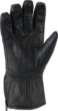 Load image into Gallery viewer, Kuryakyn Leather By River Road Taos Cold Weather Gloves Black - Small - Installation View