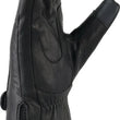 Load image into Gallery viewer, Kuryakyn Leather By River Road Taos Cold Weather Gloves Black - Small - Back View