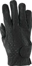 Load image into Gallery viewer, Kuryakyn Leather By River Road Tucson Leather Perforated Gloves Black - 2XL