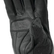 Load image into Gallery viewer, Kuryakyn Leather By River Road Tucson Leather Perforated Gloves Black - Small - Side View