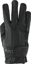 Load image into Gallery viewer, Kuryakyn Leather By River Road Tucson Leather Perforated Gloves Black Womens - Medium