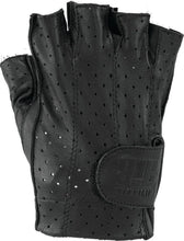 Load image into Gallery viewer, Kuryakyn Leather By River Road Tucson Shorty Gloves Black - Small - Main Product View