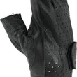 Load image into Gallery viewer, Kuryakyn Leather By River Road Tucson Shorty Gloves Black - Small - Side View