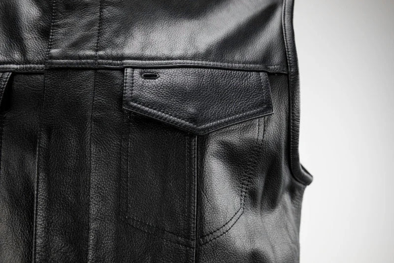 Kuryakyn Leather By River Road Vandal Club Vest Black - Small - Additional View 6