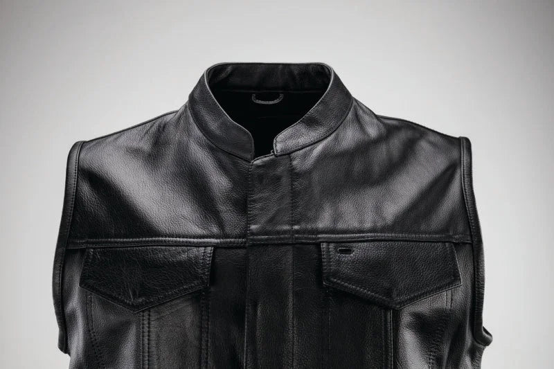 Kuryakyn Leather By River Road Vandal Club Vest Black - Small - Additional View 7