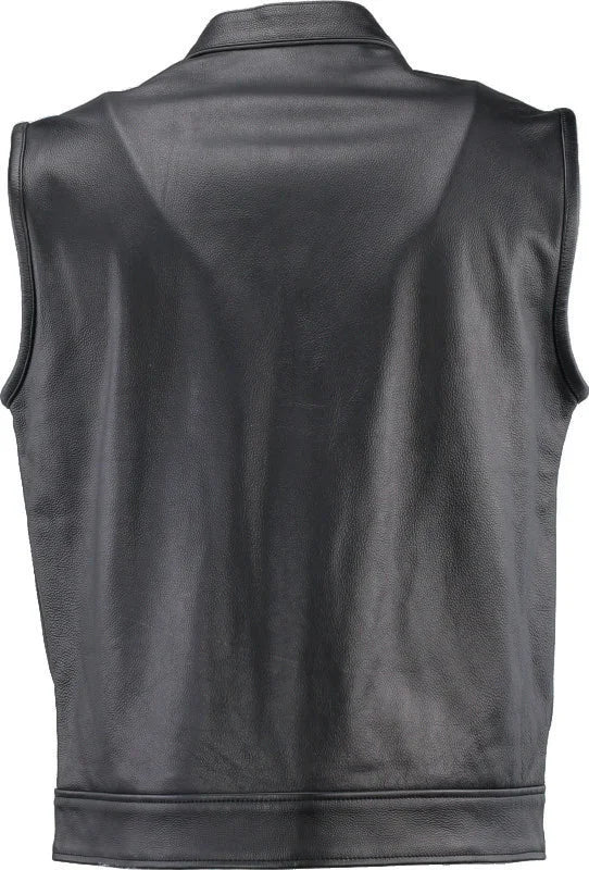 Kuryakyn Leather By River Road Vandal Club Vest Black - Small - Additional View 8