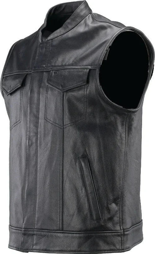 Kuryakyn Leather By River Road Vandal Club Vest Black - Small - Additional View 5