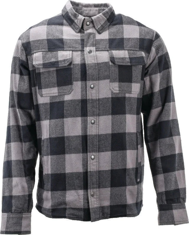 Kuryakyn Leather By River Road Vise Flannel Moto Shirt - Large - Main Product View