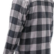 Load image into Gallery viewer, Kuryakyn Leather By River Road Vise Flannel Moto Shirt - Large - Back View