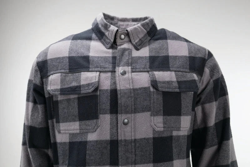 Kuryakyn Leather By River Road Vise Flannel Moto Shirt - Large - Additional View 8