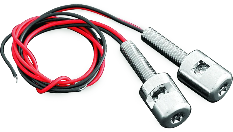 Kuryakyn Led License Plate Bolt Lights Chrome - Main Product View