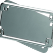 Load image into Gallery viewer, Kuryakyn License Frame &amp; Backing Plate Set 4in X 7in Chrome - Main Product View