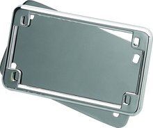 Load image into Gallery viewer, Kuryakyn License Frame &amp; Backing Plate Set 4in X 7in Chrome - Main Product View
