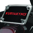 Load image into Gallery viewer, Kuryakyn License Frame &amp; Backing Plate Set 4in X 7in Chrome - Side View