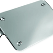 Load image into Gallery viewer, Kuryakyn License Plate Turn Signal &amp; Marker Light Mount Chrome - Main Product View