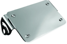 Load image into Gallery viewer, Kuryakyn License Plate Turn Signal &amp; Marker Light Mount Chrome - Main Product View