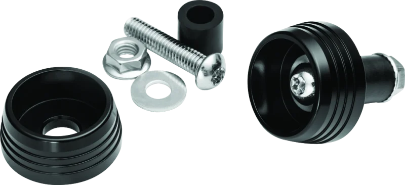 Kuryakyn Lodestar Axle Sliders Black - Main Product View