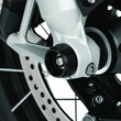Load image into Gallery viewer, Kuryakyn Lodestar Axle Sliders Black - Side View