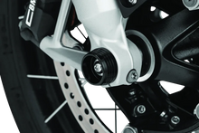 Load image into Gallery viewer, Kuryakyn Lodestar Axle Sliders Black - Side View