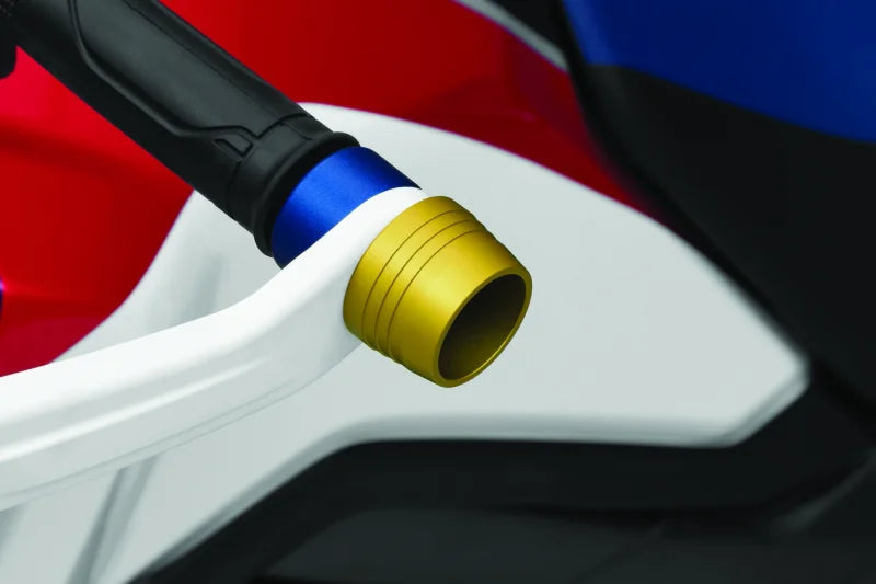 Kuryakyn Lodestar Bar Sliders Gold - Side View