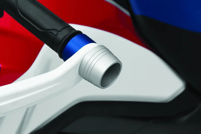 Kuryakyn Lodestar Bar Sliders Silver - Side View