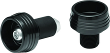 Load image into Gallery viewer, Kuryakyn Lodestar Front Axle Slider Black - Main Product View