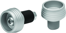 Load image into Gallery viewer, Kuryakyn Lodestar Front Axle Slider Silver - Main Product View