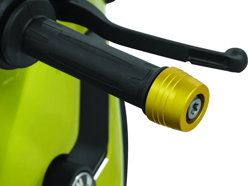 Kuryakyn Lodestar Handlebar Slider Gold - Side View