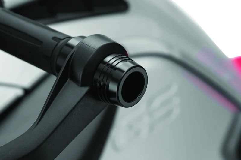 Kuryakyn Lodestar Handlebar Sliders-BMW-Black - Side View