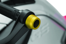 Load image into Gallery viewer, Kuryakyn Lodestar Handlebar Sliders-BMW-Gold - Side View