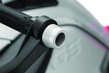 Load image into Gallery viewer, Kuryakyn Lodestar Handlebar Slidres-BMW-Silver - Side View