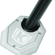 Load image into Gallery viewer, Kuryakyn Lodestar Kickstand Shoe-BMW-Sil - Side View