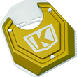 Load image into Gallery viewer, Kuryakyn Lodestar Kickstand Shoe Gold - Main Product View
