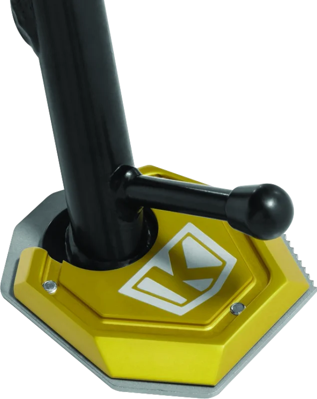 Kuryakyn Lodestar Kickstand Shoe Gold - Side View