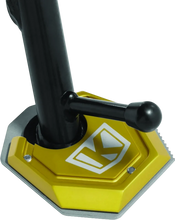 Load image into Gallery viewer, Kuryakyn Lodestar Kickstand Shoe Gold - Side View