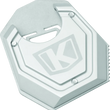Load image into Gallery viewer, Kuryakyn Lodestar Kickstand Shoe Silver - Main Product View